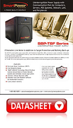 Download datasheet for SBP-TBF 1000-1400VA