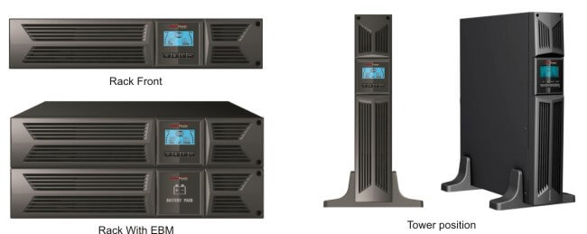 DSS RT-TBF Uninterruptible Power Supply - Various Configurations